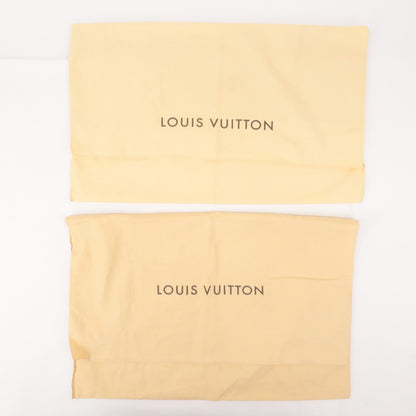 Louis Vuitton Set of 10 Dust Bag Flap Type Beige Brown