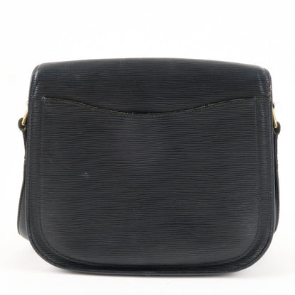 Louis Vuitton Epi Saint Cloud Shoulder Bag Noir Black M52192