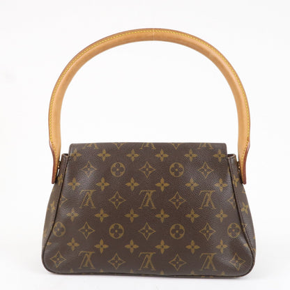 Louis Vuitton Monogram Mini Looping Shoulder Bag Hand Bag M51147