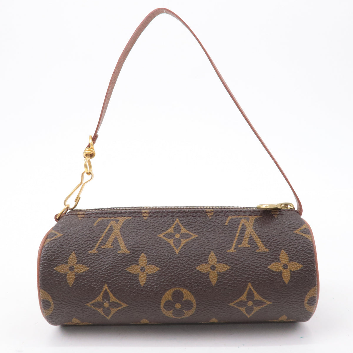 Louis Vuitton Monogram Pouch for Papillon Bag Old Type Brown