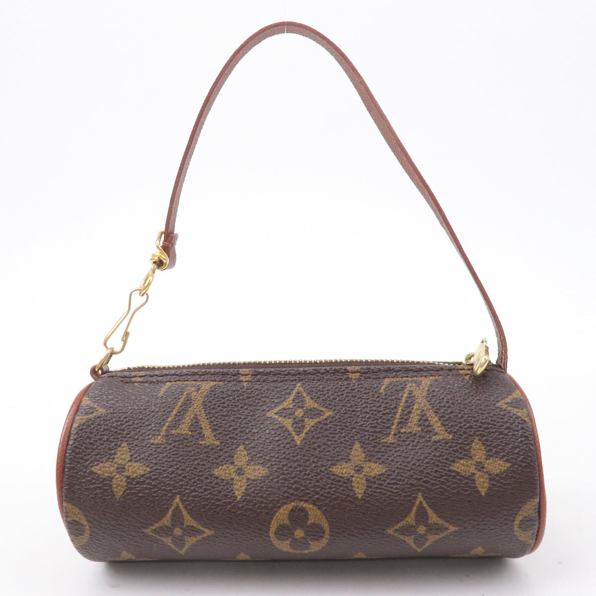 Louis Vuitton Monogram Pouch for Papillon Bag Old Type Brown