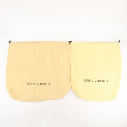 Louis Vuitton Set of 8 Dust Bag Draw String Beige