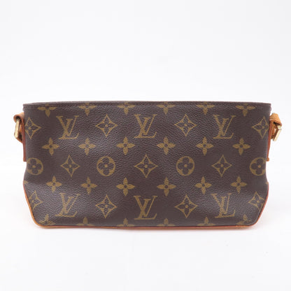 Louis Vuitton Monogram Trotteur Shoulder Bag Brown M51240