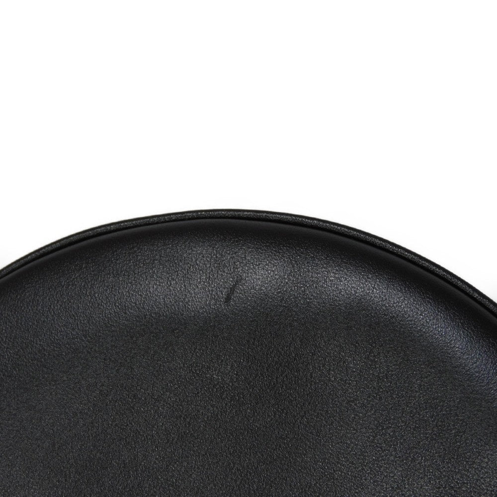 CELINE Shoulder Bag 195883DDJ.38SI Calfskin Black x white logo studs Round Mini Bag Women(Unisex) Used