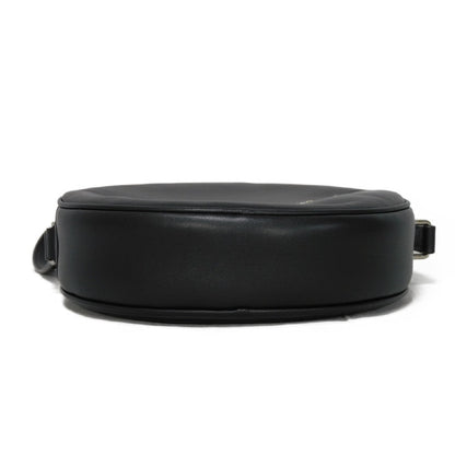 CELINE Shoulder Bag 195883DDJ.38SI Calfskin Black x white logo studs Round Mini Bag Women(Unisex) Used