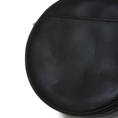 CELINE Shoulder Bag 195883DDJ.38SI Calfskin Black x white logo studs Round Mini Bag Women(Unisex) Used