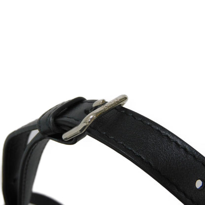 CELINE Shoulder Bag 195883DDJ.38SI Calfskin Black x white logo studs Round Mini Bag Women(Unisex) Used