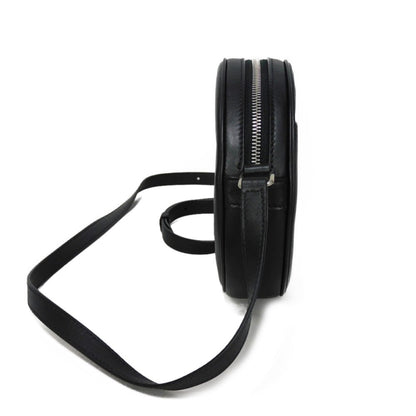 CELINE Shoulder Bag 195883DDJ.38SI Calfskin Black x white logo studs Round Mini Bag Women(Unisex) Used