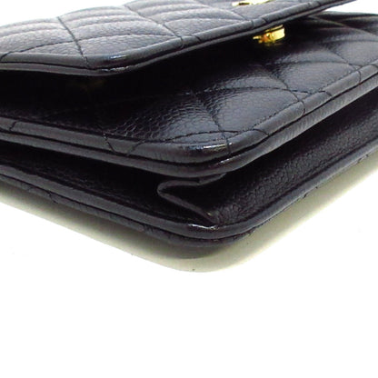 Chanel Wallet On Chain Caviar, Black