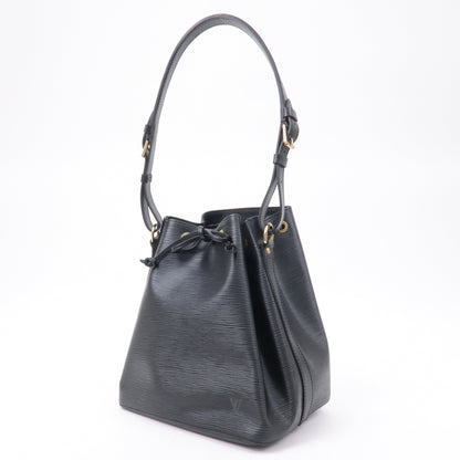 Louis Vuitton Epi Petit Noe Shoulder Bag Noir Black M44102
