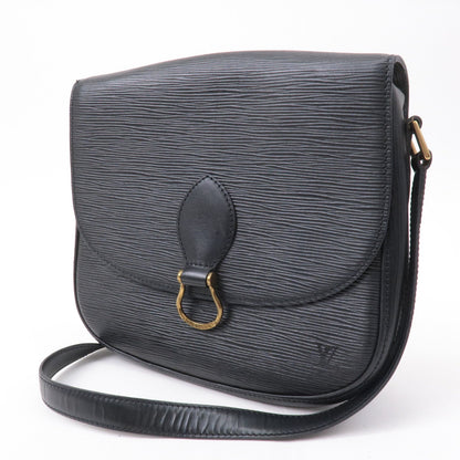 Louis Vuitton Epi Saint Cloud Shoulder Bag Black Noir M52192