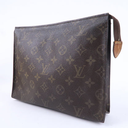 Louis Vuitton Monogram Poche Toilette 26 Clutch Bag M47542