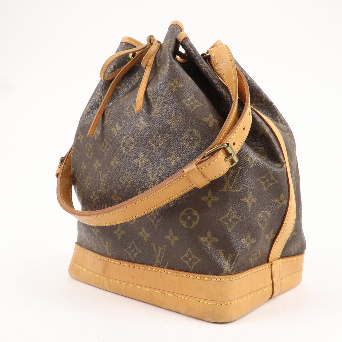 Louis Vuitton Monogram Noe Shoulder Bag Hand Bag Brown M42224