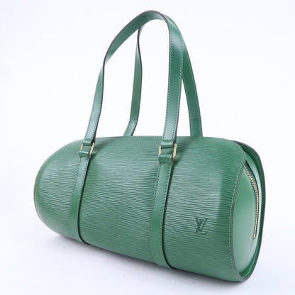 Louis Vuitton Epi Soufflot Hand Shoulder Bag Green M52224