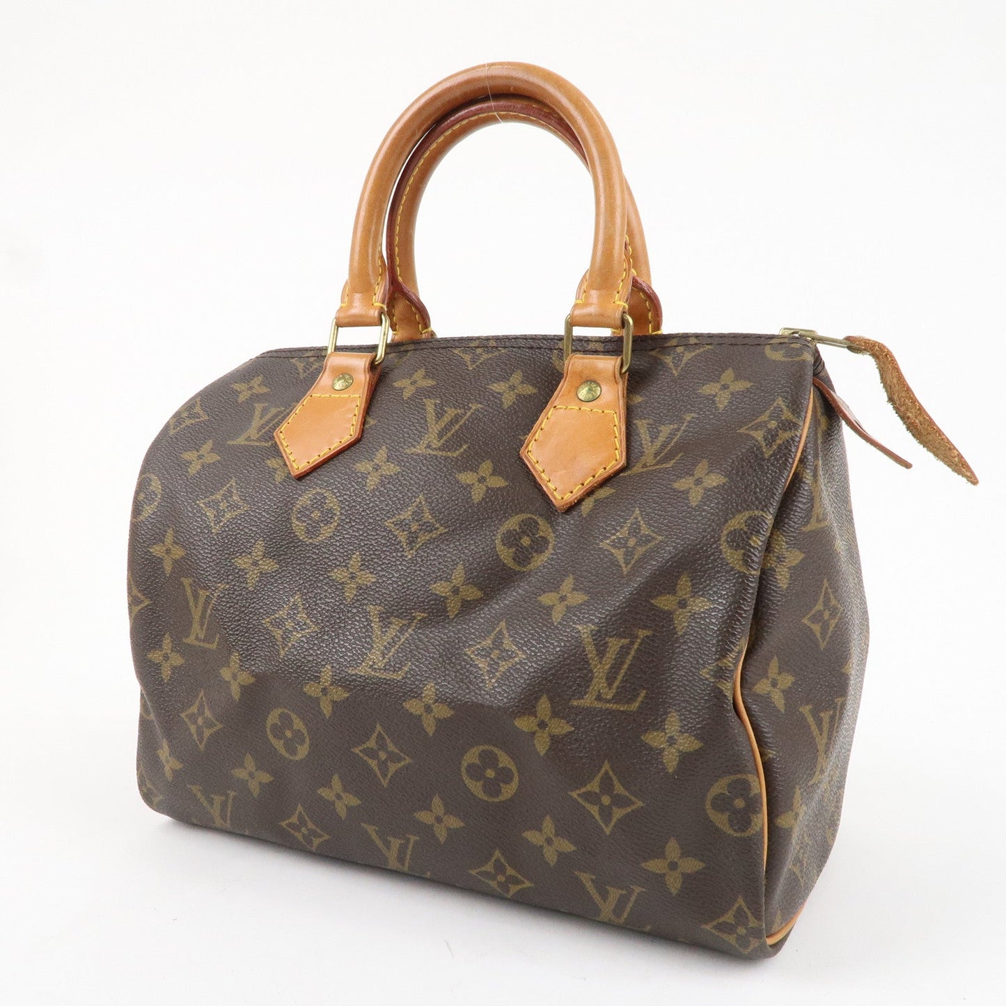 Louis Vuitton Monogram Speedy 25 Hand Bag Boston Bag M41528