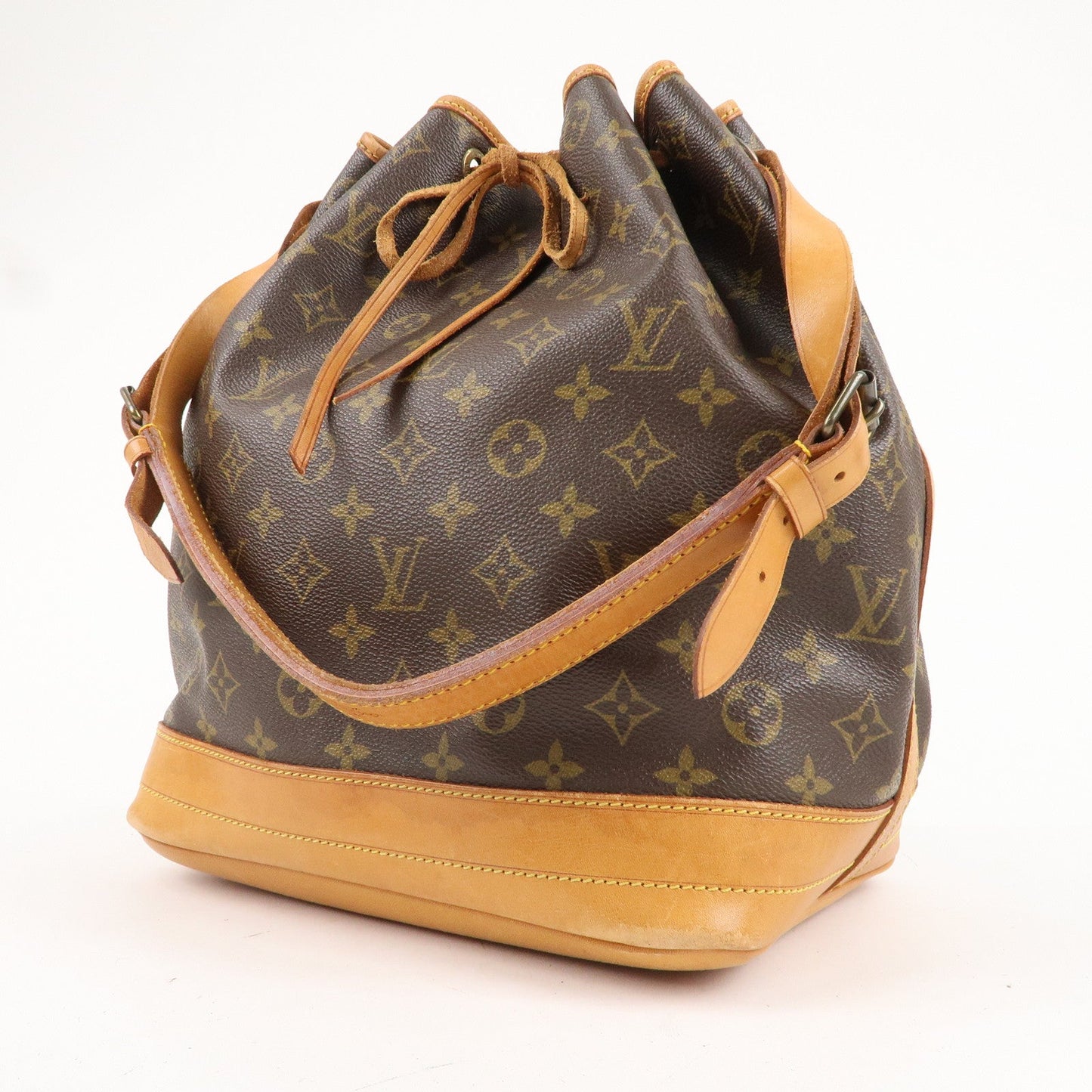 Louis Vuitton Monogram Noe Shoulder Bag Hand Bag Brown M42224