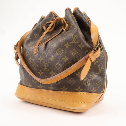 Louis Vuitton Monogram Noe Shoulder Bag Hand Bag Brown M42224