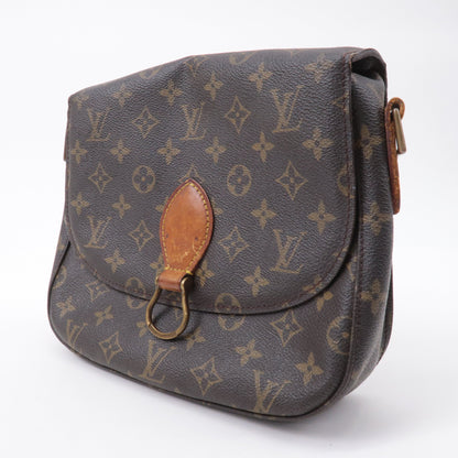 Authouis Louis Vuitton Monogram Saint Cloud GM Shoulder Bag Brown M51242