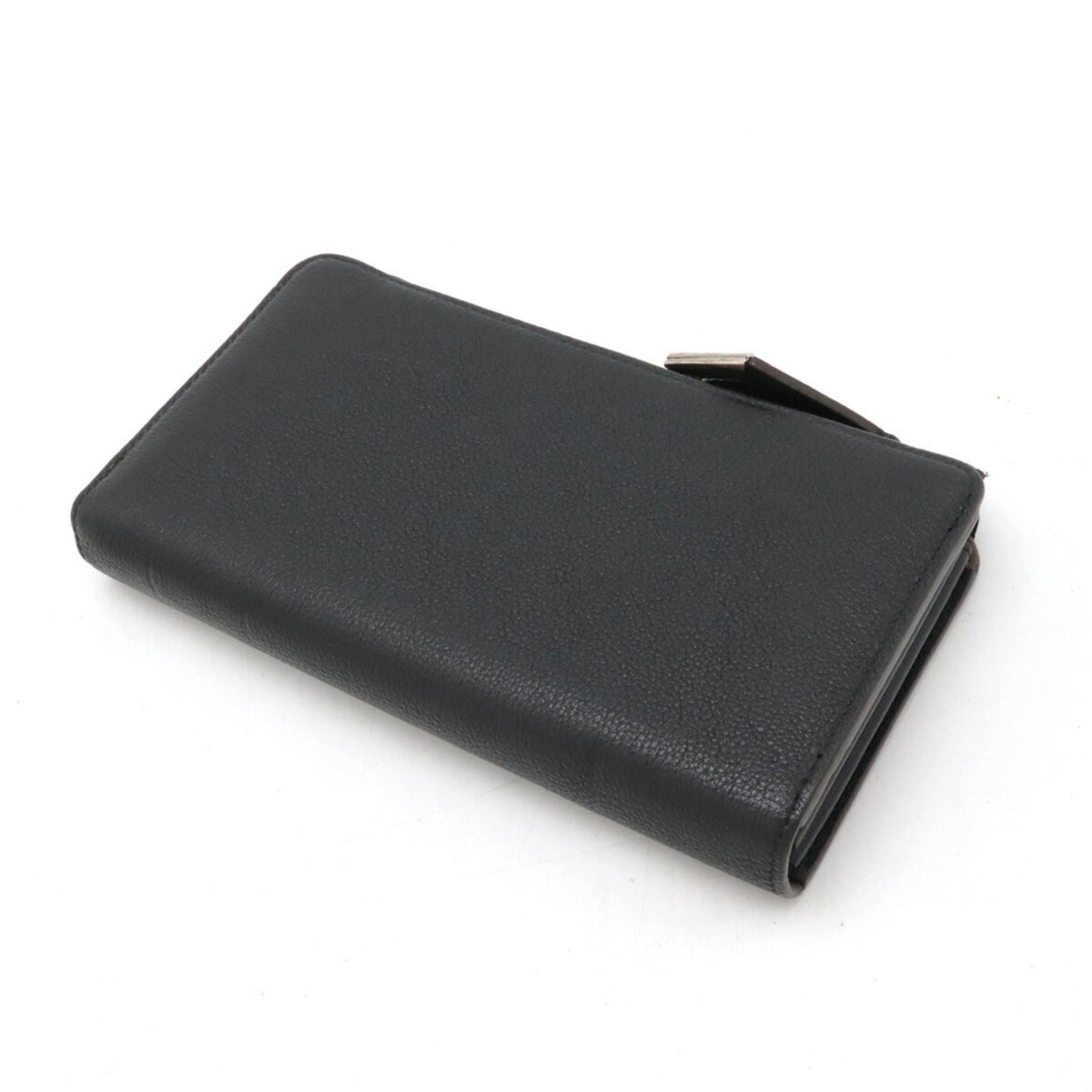 Louis Vuitton  Noir Veau Cachemire Leather Coin Purse/Coin Case