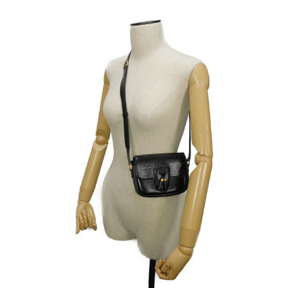 CELINE Shoulder Bag 190494BOE.38NO Karung leather black exotic Tassel small bag Women Used
