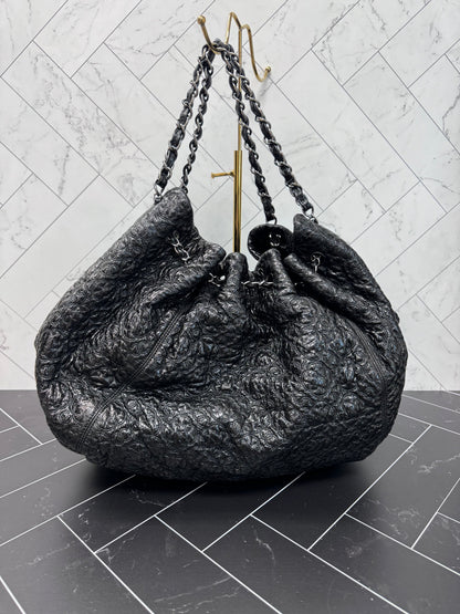 Chanel Black Moscow Cabas