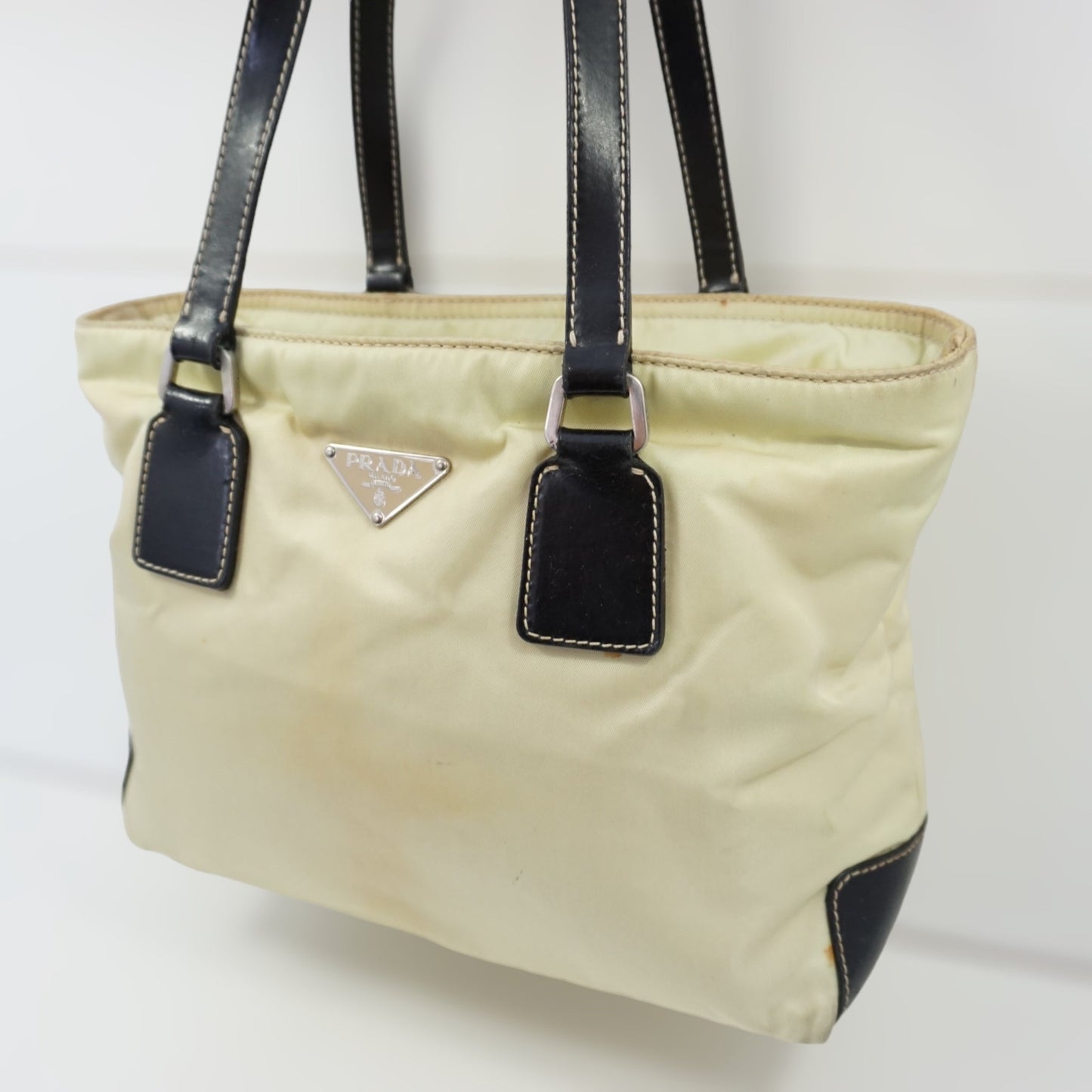 Prada Beige Skuldertaske