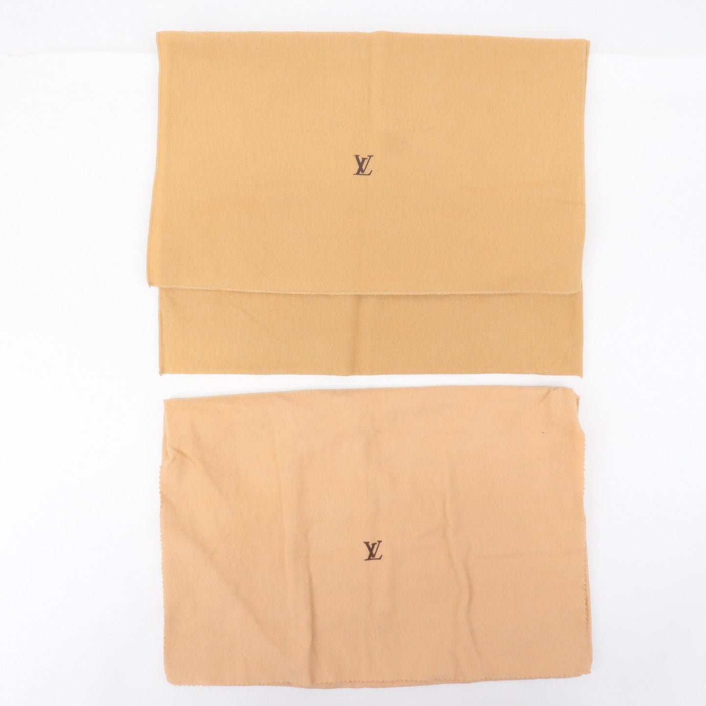 Louis Vuitton Set of 13 Dust Bag Old Style Beige Brown