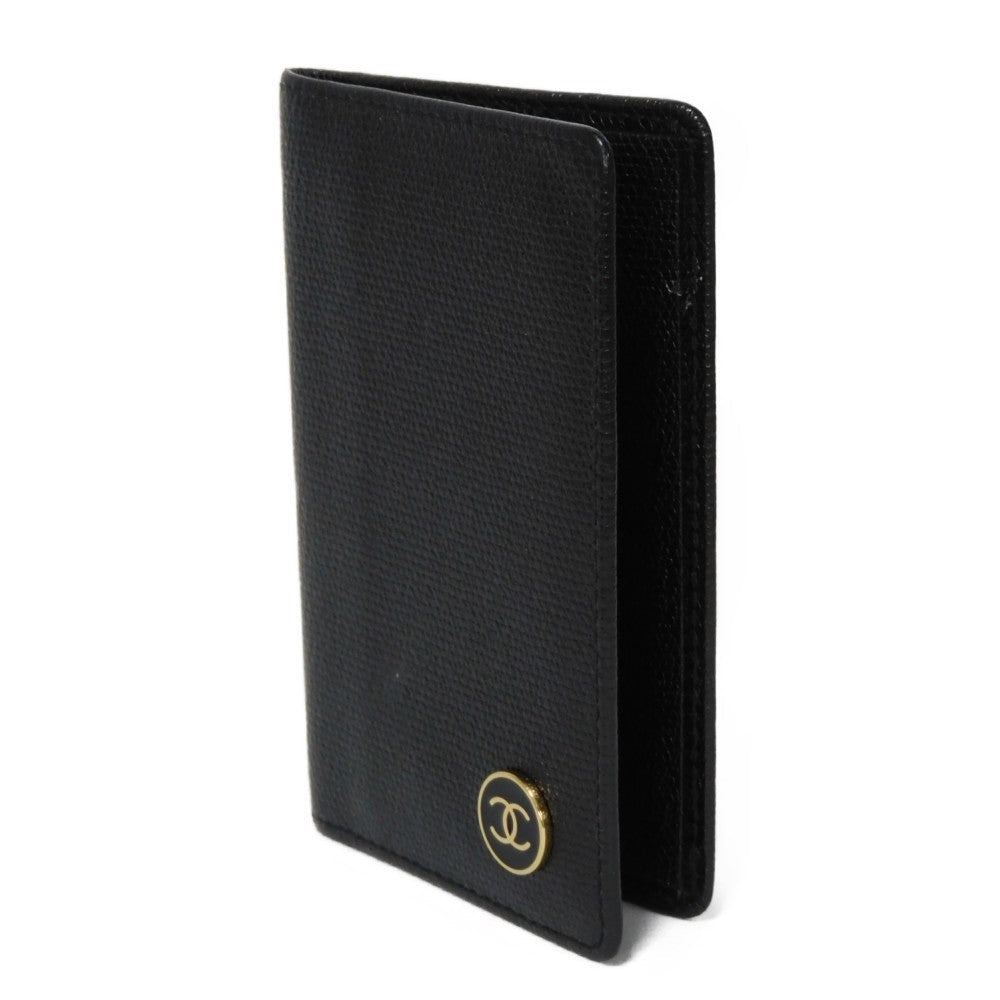Chanel Coco Button A20910 Calfskin Card Holder