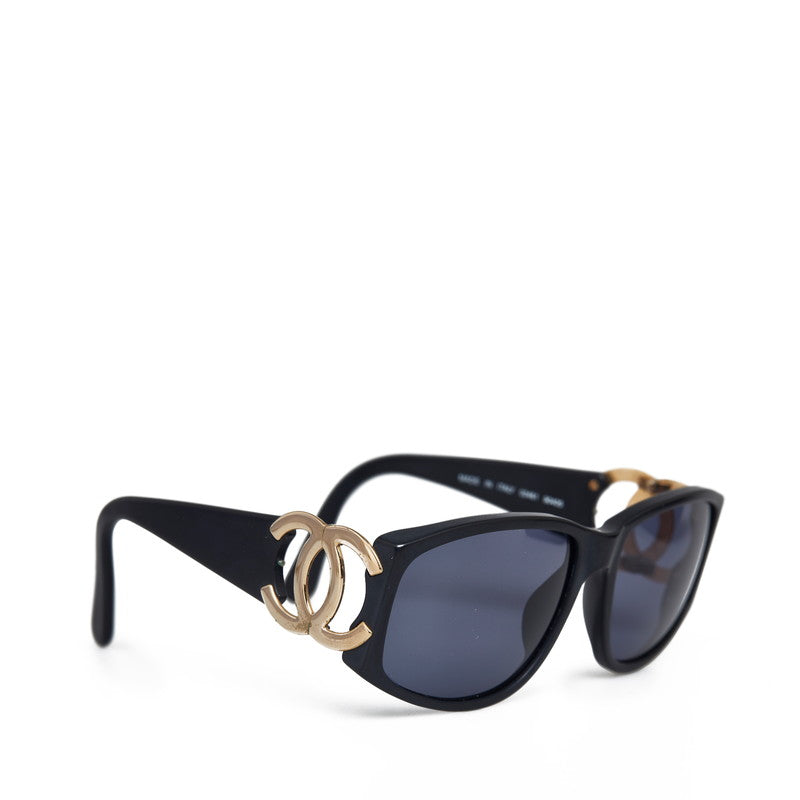 Chanel Cocomark Gold  Wellington un Glasses 02461 Black    CHANEL