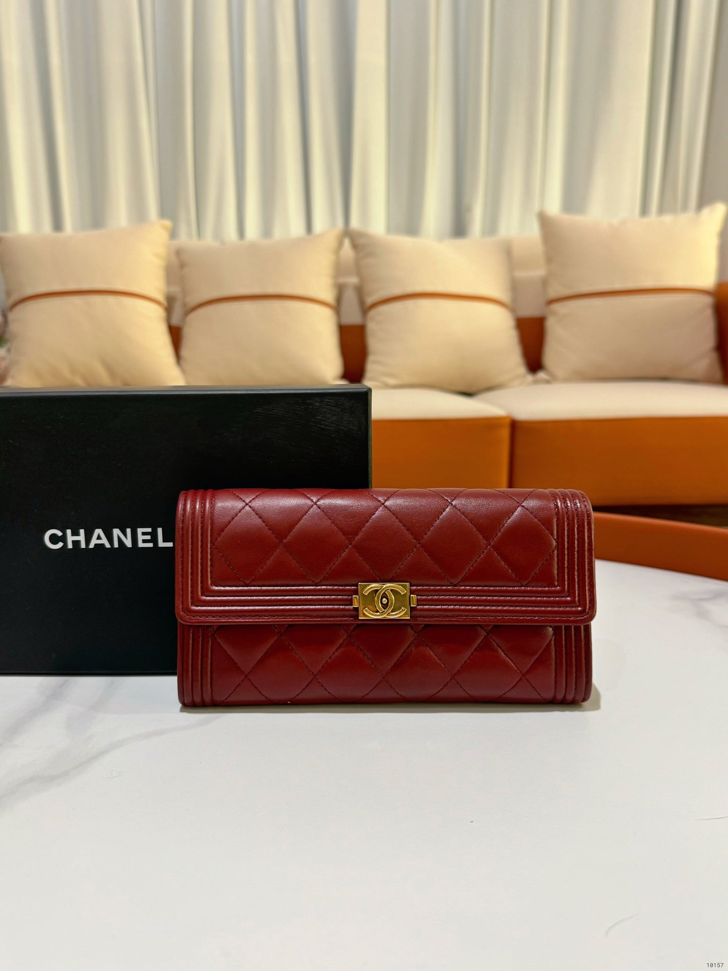 BOY CHANEL FLAP WALLET
