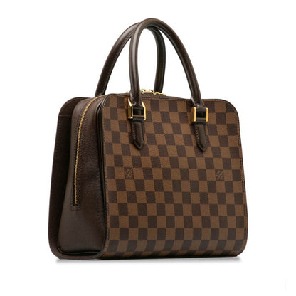 Louis Vuitton Triana N51155 Brown PVC Leather  Louis Vuitton