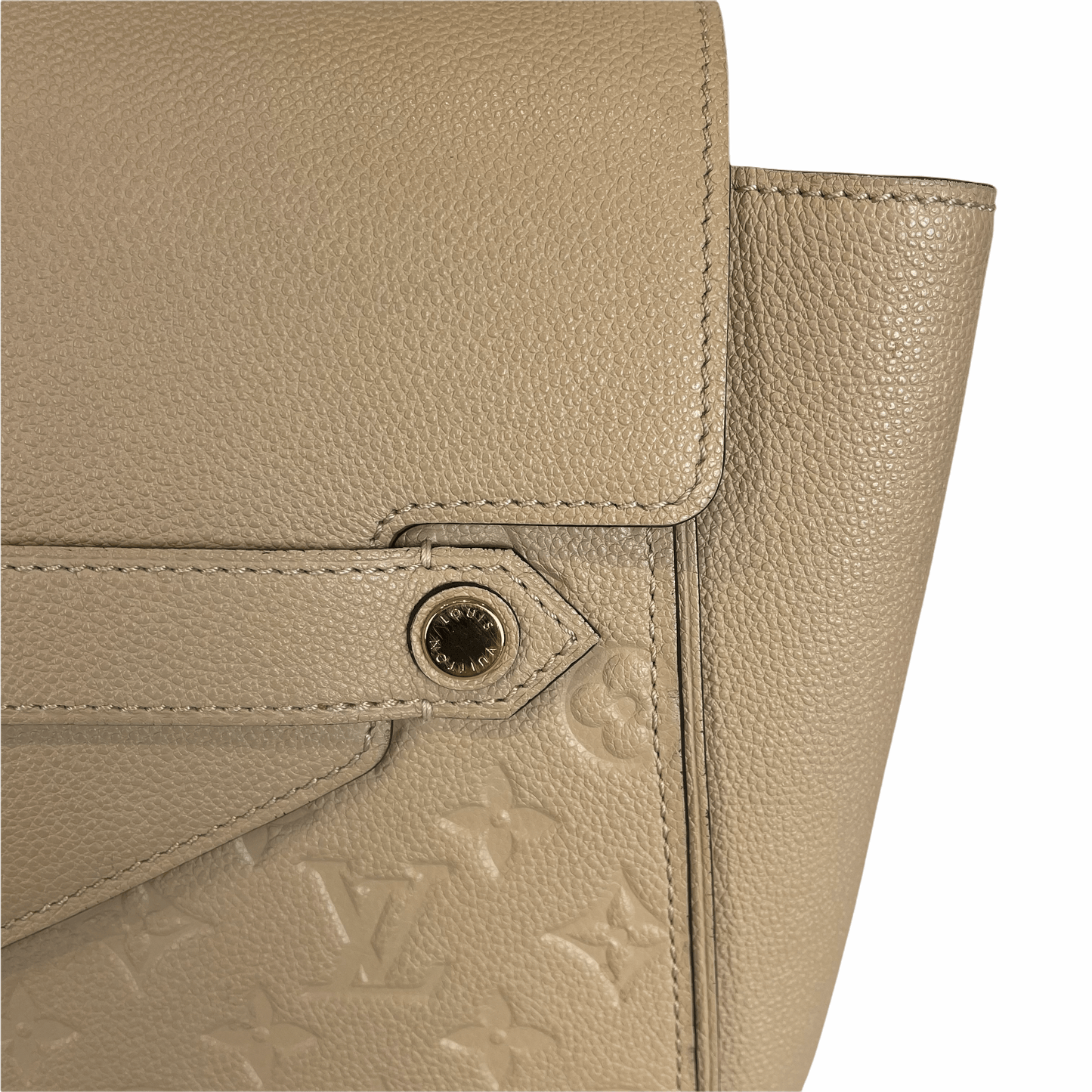 Louis-Vuitton Empreinte Leather Trocadero Bag in Dune