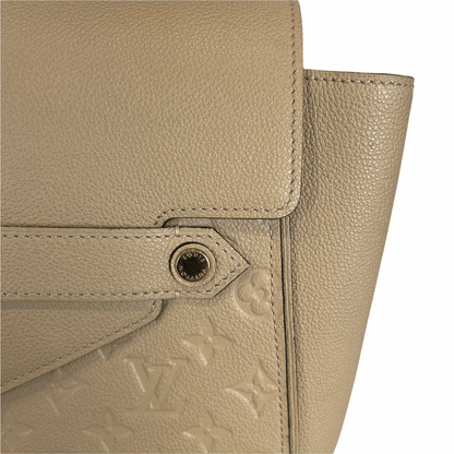 Louis-Vuitton Empreinte Leather Trocadero Bag in Dune