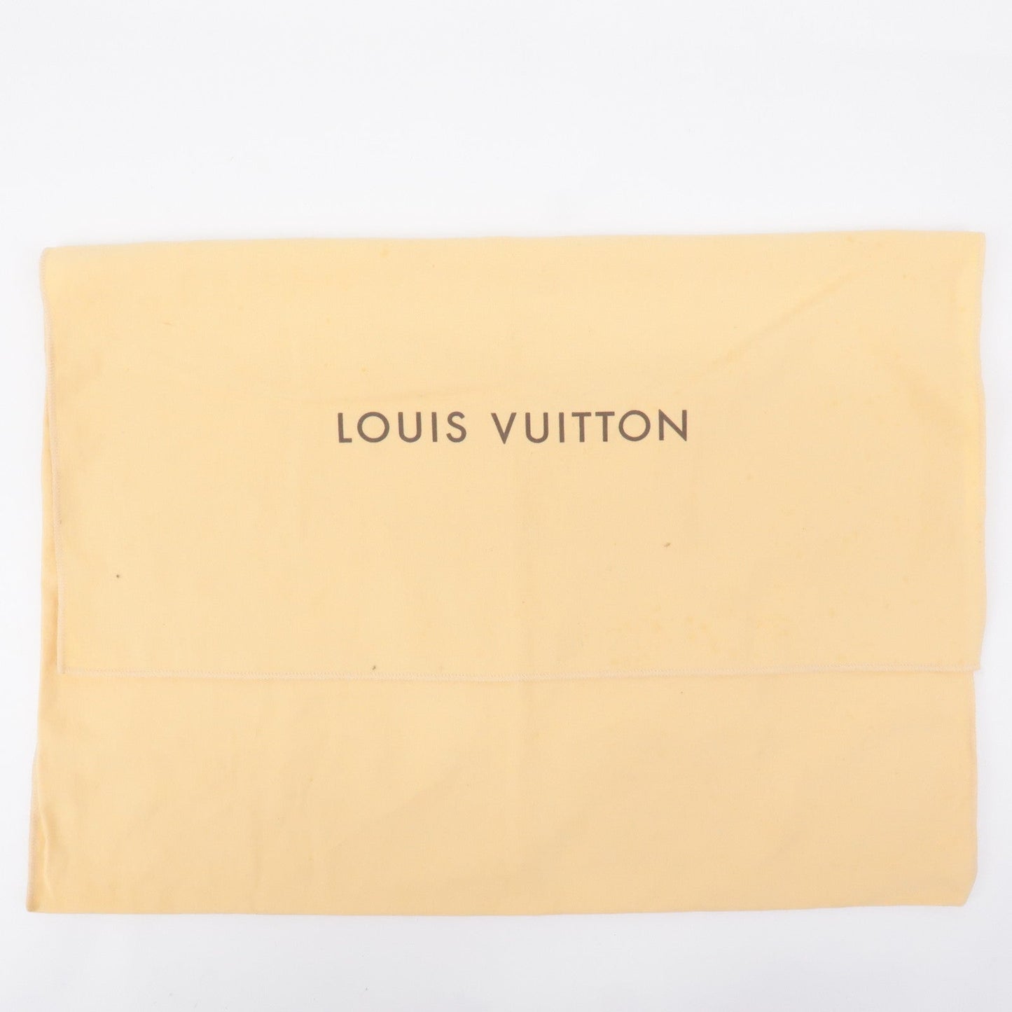 Louis Vuitton Set of 10 Dust Bag Flap Type Beige Brown