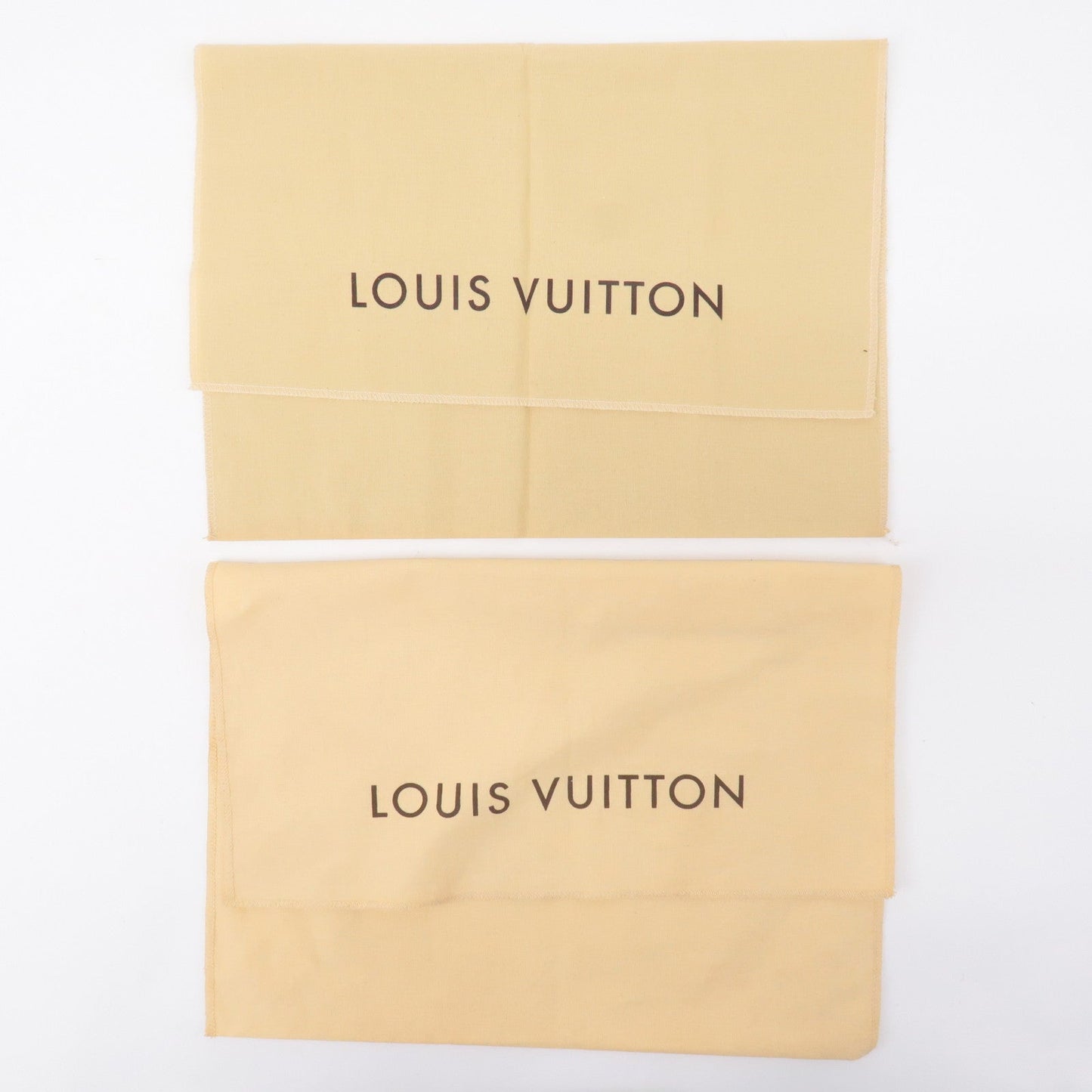 Louis Vuitton Set of 10 Dust Bag Beige