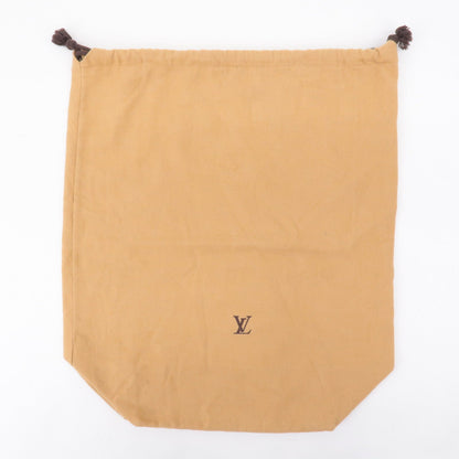 Louis Vuitton Set of 9 Dust Bag Old Style Draw String Beige Brown