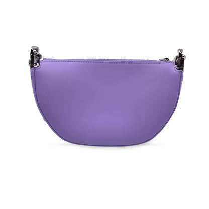 Burberry Purple Lillac Leather Mini Olympia Shoulder Bag
