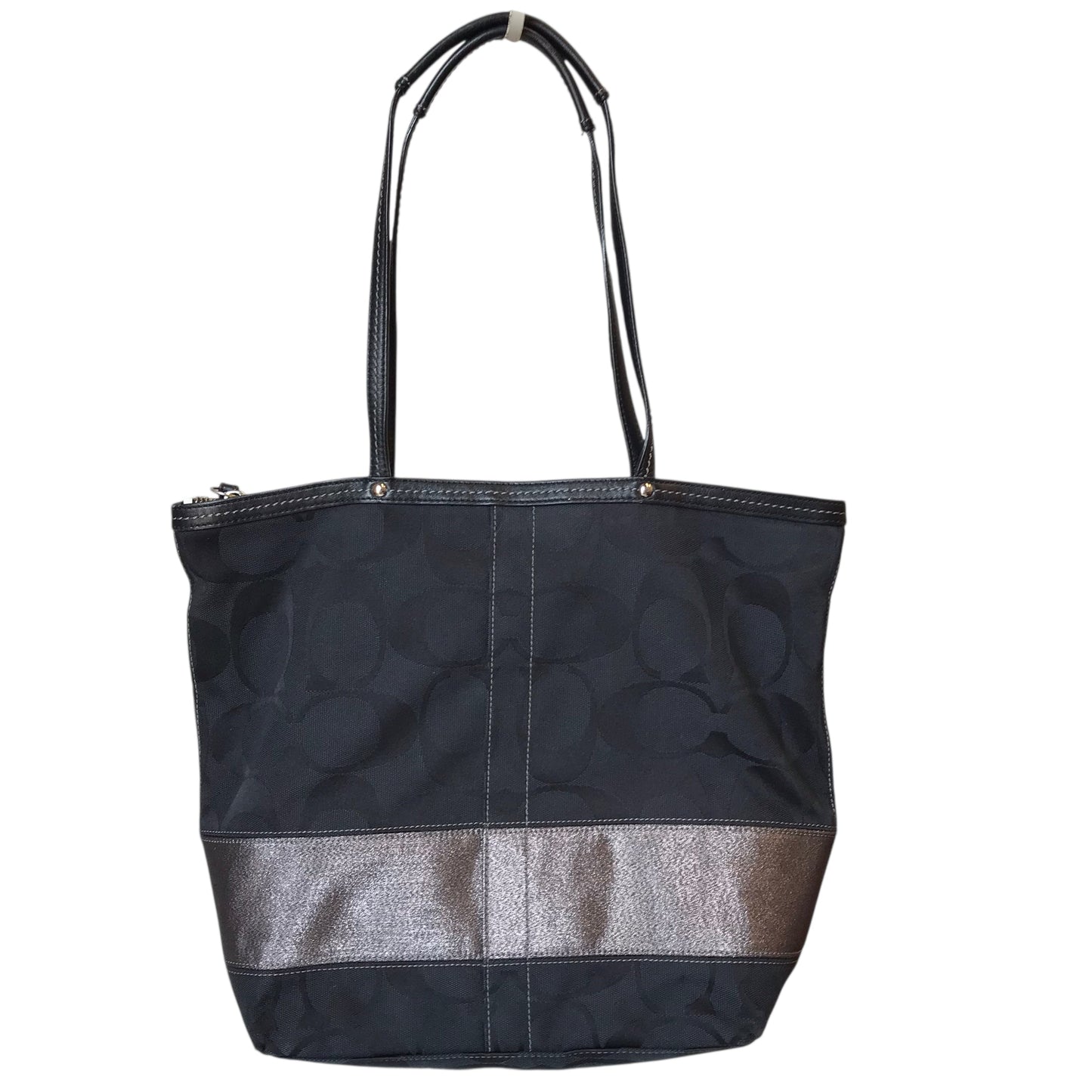 Handbag Designer By Coach In Black, Size:Medium