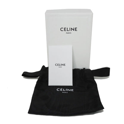 CELINE Card Case 10H563BEL.38NO Grained calfskin (embossed) black New logo Business card holder unisex(Unisex) Used