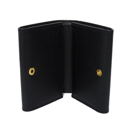CELINE Card Case 10H563BEL.38NO Grained calfskin (embossed) black New logo Business card holder unisex(Unisex) Used