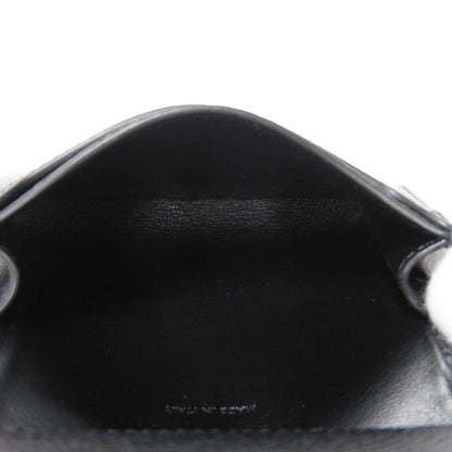 CELINE Card Case 10H563BEL.38NO Grained calfskin (embossed) black New logo Business card holder unisex(Unisex) Used