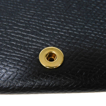CELINE Card Case 10H563BEL.38NO Grained calfskin (embossed) black New logo Business card holder unisex(Unisex) Used