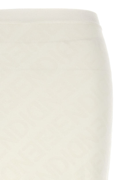 Fendi Women All Over Logo Midi Skirt