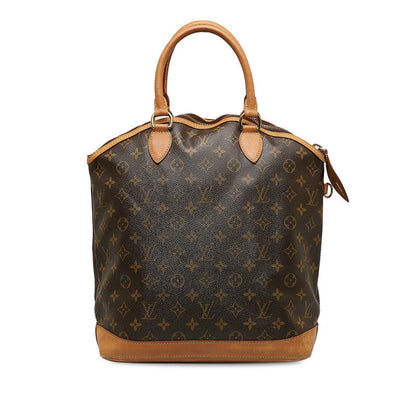 Louis Vuitton Monogram Rocket Vertical Handbag M40103 Brown PVC Leather  Louis Vuitton