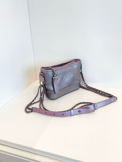 Chanel Gabrielle small bag *cm shining purple