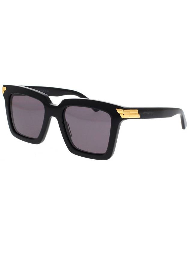 Luxury Bottega Veneta Square Sunglasses Black