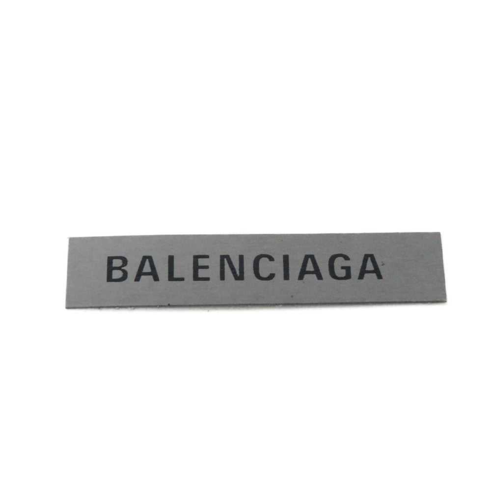 BALENCIAGA Tri-fold wallet 391446 1LE4N 4790 Calfskin (embossed) blue New logo Paper mini wallet Women