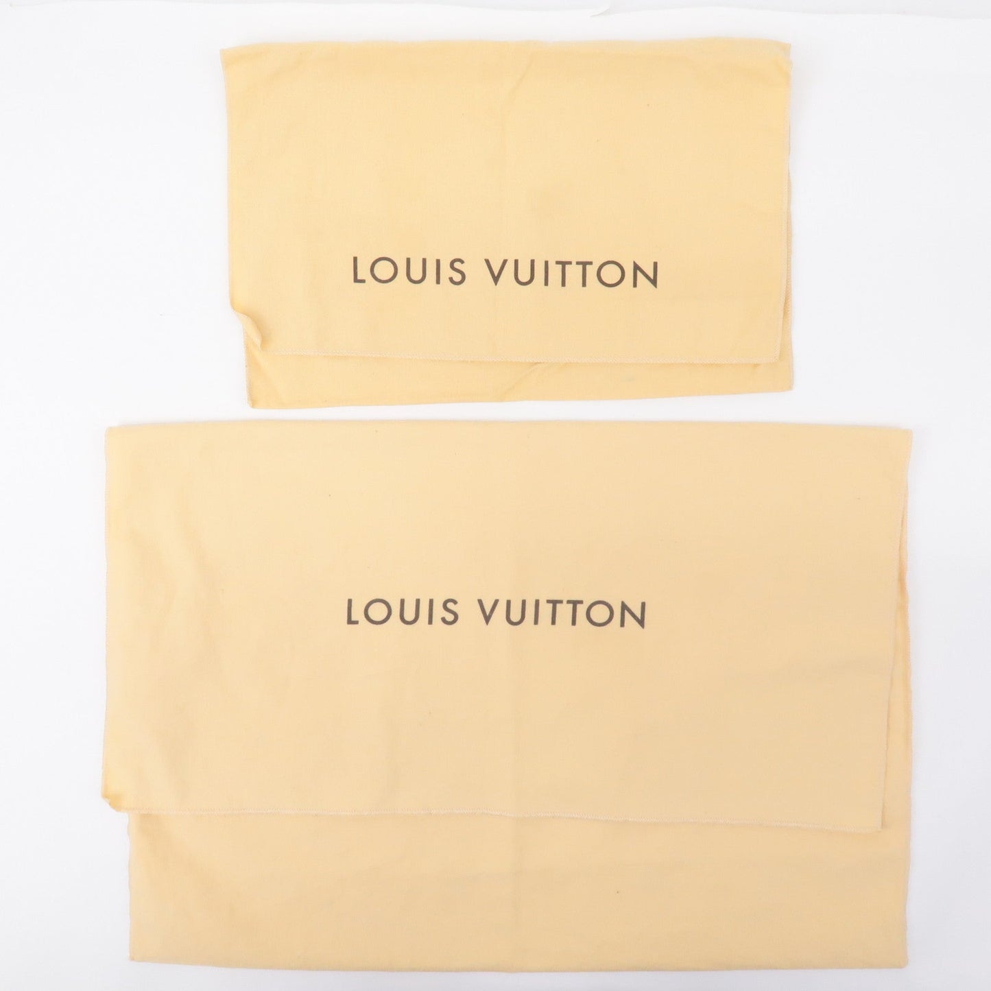 Louis Vuitton Set of 10 Dust Bag Beige