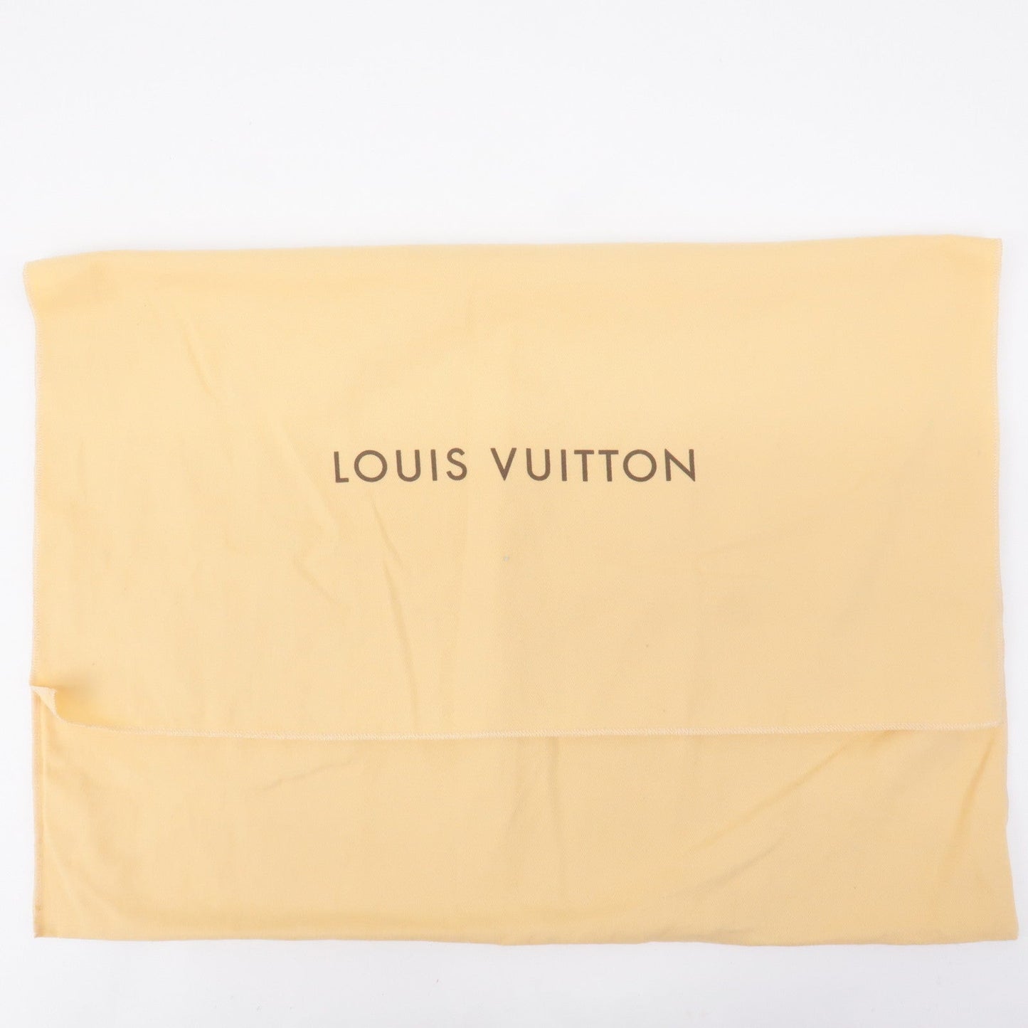 Louis Vuitton Set of 10 Dust Bag Flap Type Beige Brown