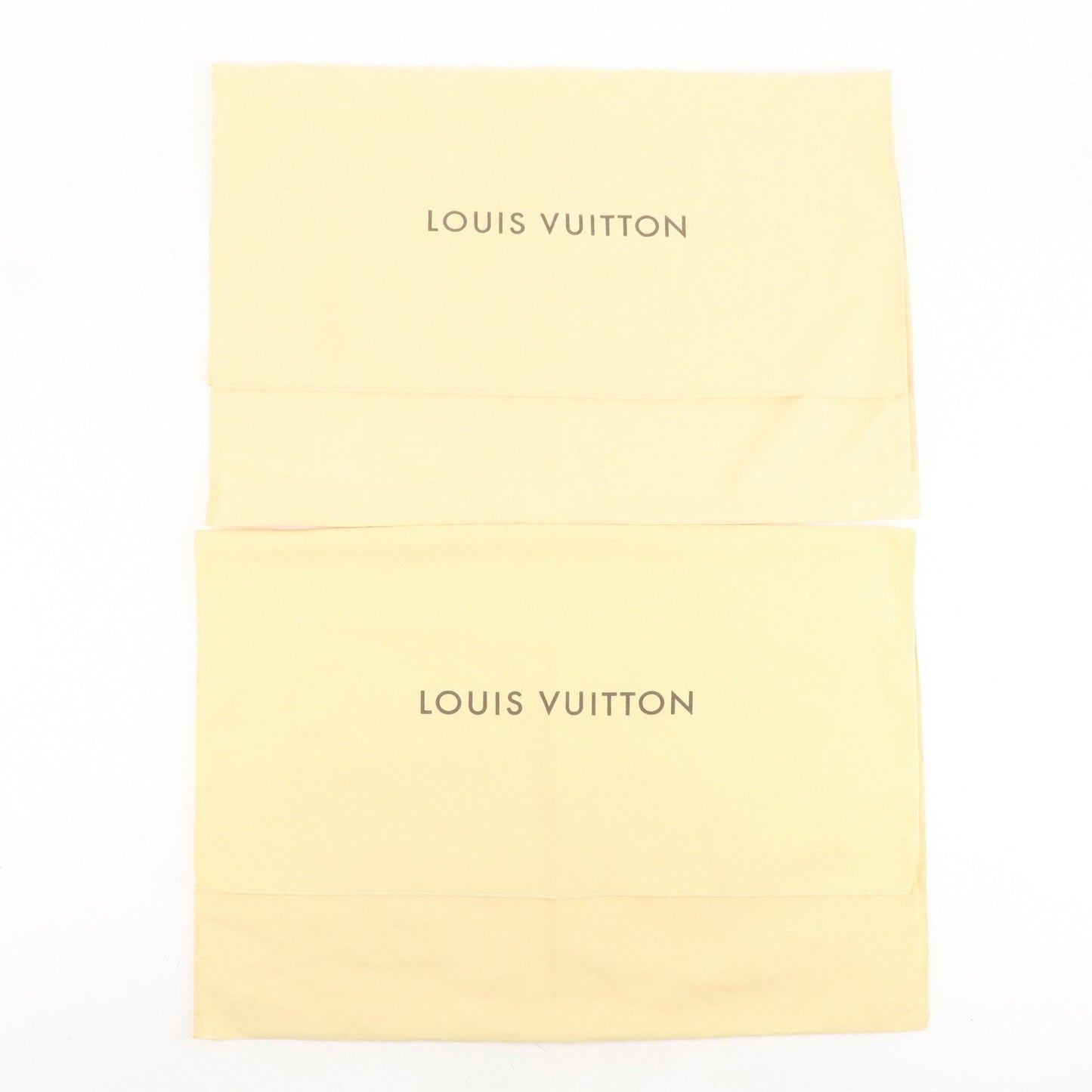 Louis Vuitton Set of 11 Dust Bag Flap Beige